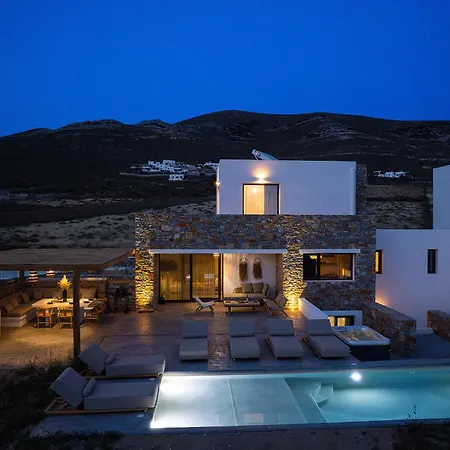 Villa The Nine Graces - Kastraki With Private Swimming Pool